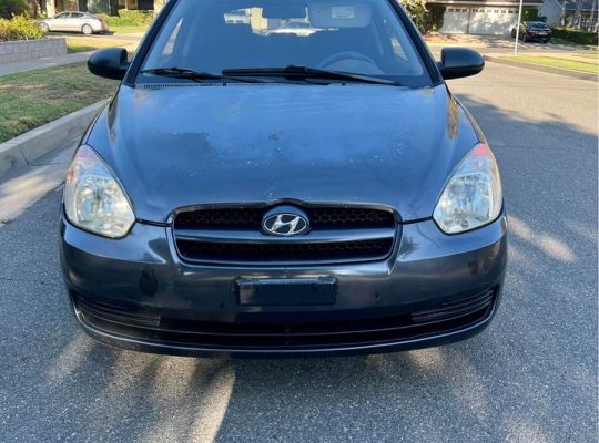 2009 Hyundai accent 4 cylinder